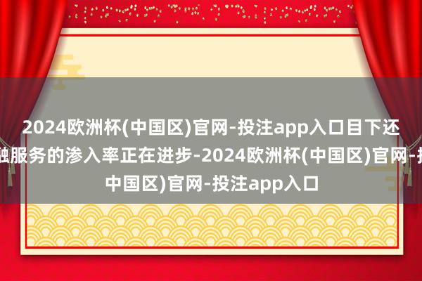 2024欧洲杯(中国区)官网-投注app入口目下还比较低的金融服务的渗入率正在进步-2024欧洲杯(中国区)官网-投注app入口